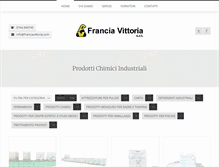 Tablet Screenshot of franciavittoria.com